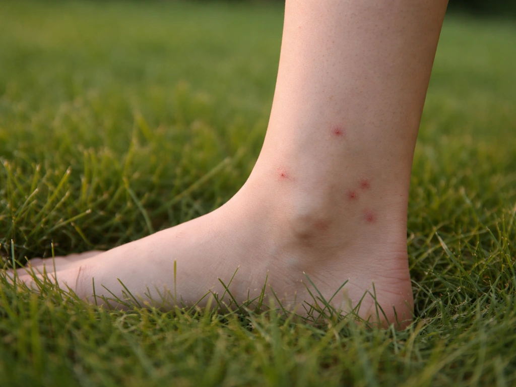 Piqûres d’insectes dans l’herbe : quoi faire tout de suite