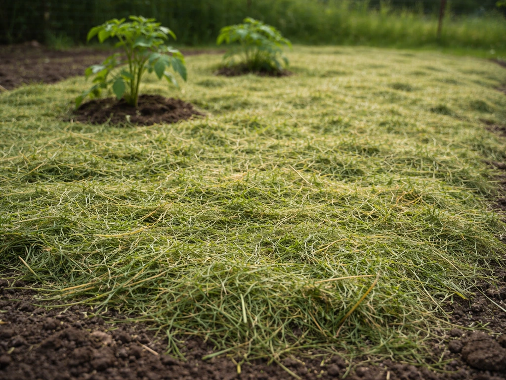 Herbe coupée pour paillage : méthode pas à pas sans plaques