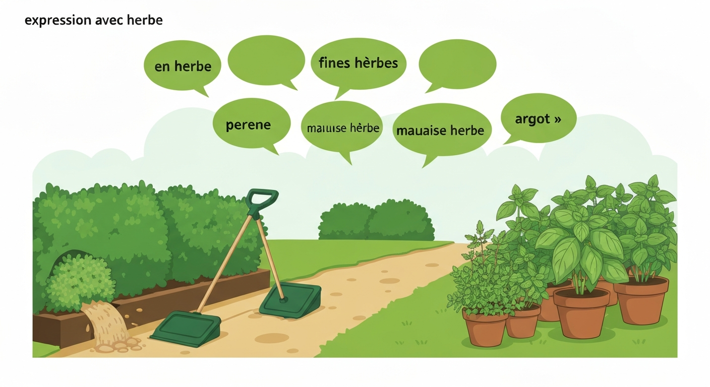 Expressions avec herbe : guide pratique pour jardiniers et pelouses