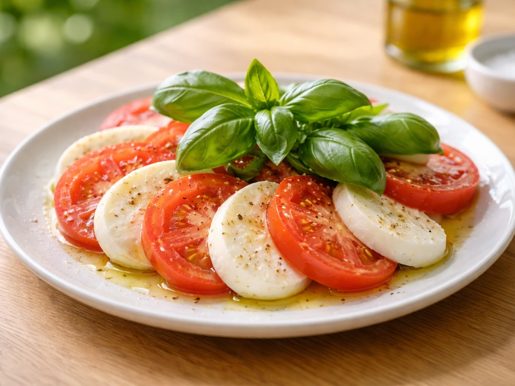 Quelle herbe avec tomate mozzarella : basilic et plus