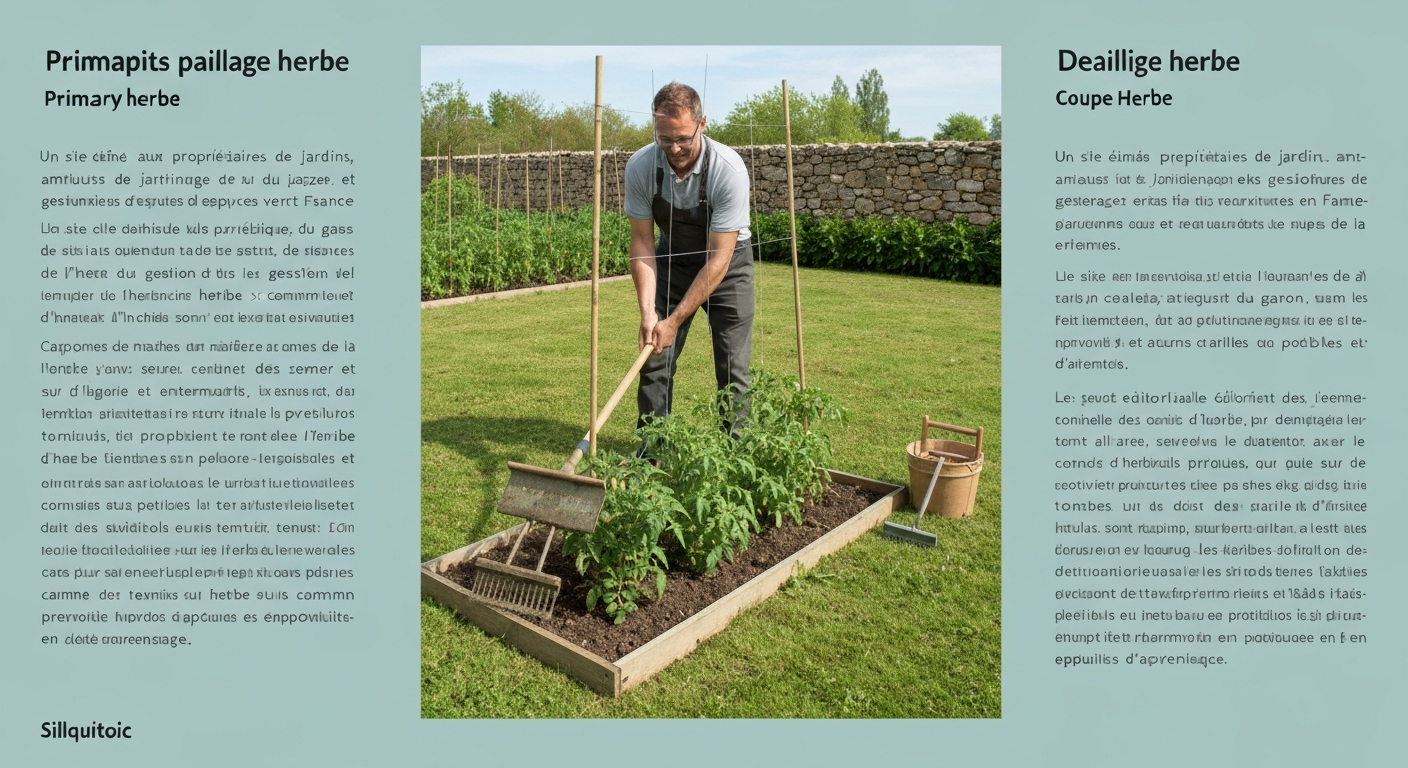 Paillage herbe : guide pour potager, tomates et compost