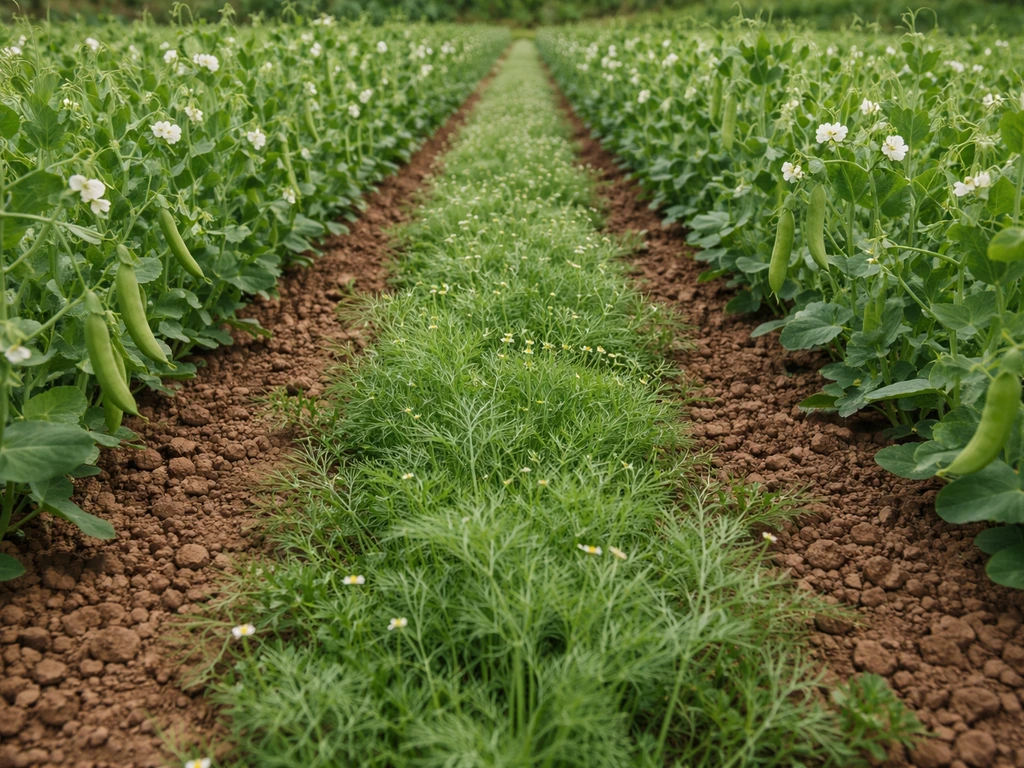 Quelle herbe avec petit pois : associations et semis